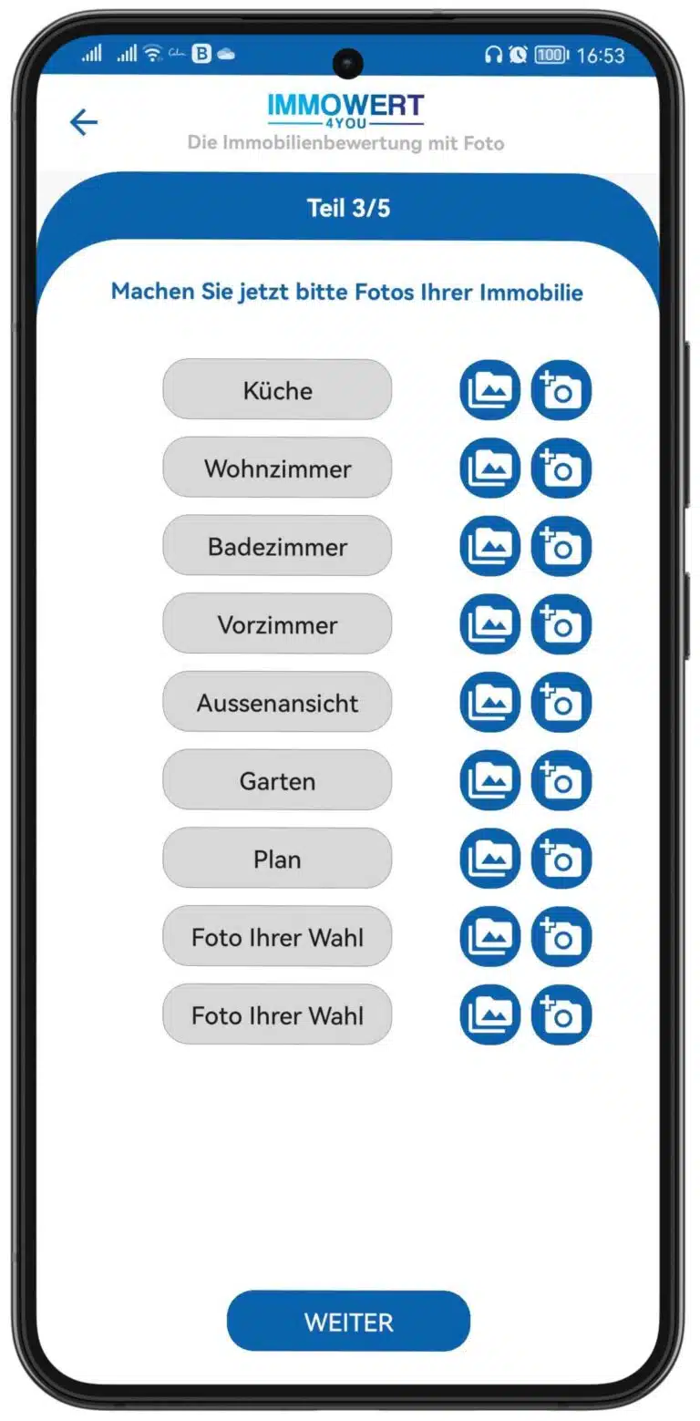 Immobilienbewertung Haus App